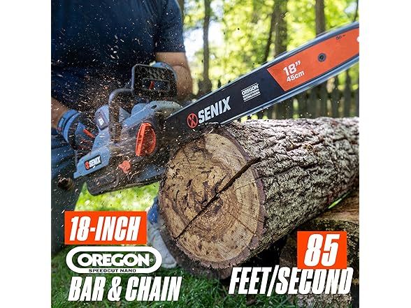 60V 18" Battery Chainsaw