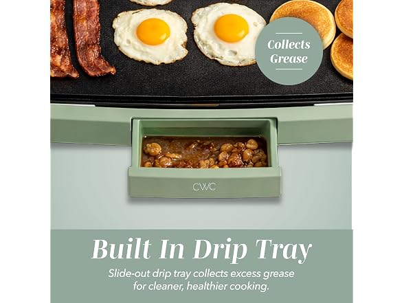 Electric Griddle 1200W