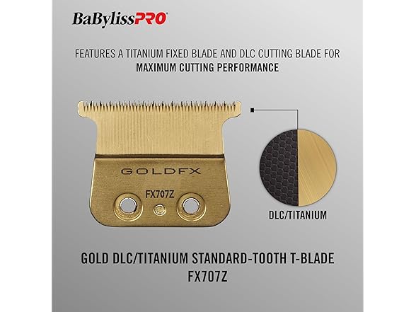 BaBylissPRO Replacement Blades, Standard and Fine-Tooth