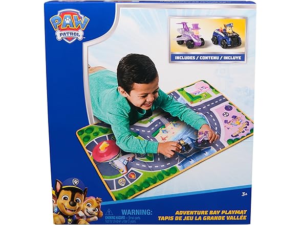 PAW Patrol Pup Squad Adventure Bay Playmat