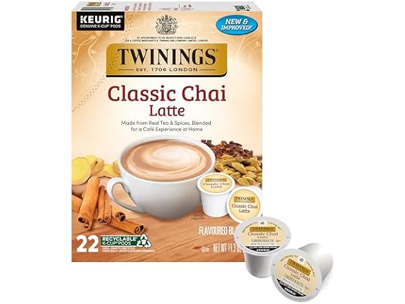 Twinings Chai Latte K-Cup