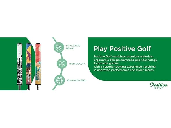 Positive Golf, Yosemite Putter Grip. 3.0