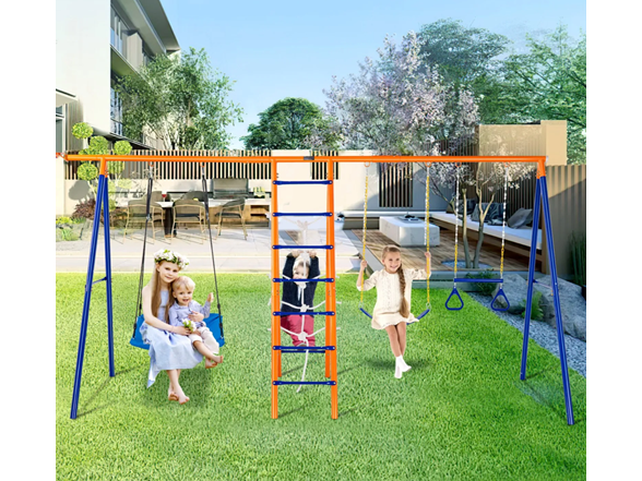 VEVOR Swing Set for Backyard