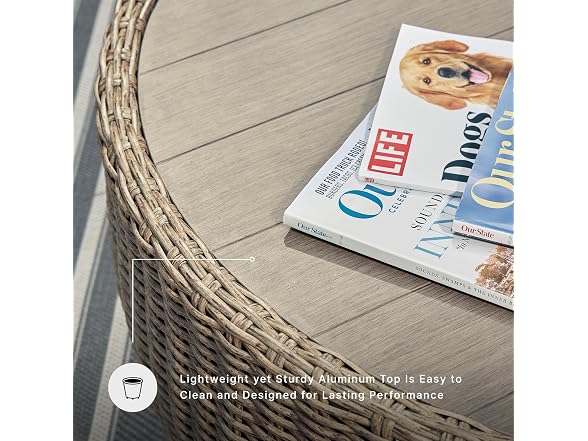 Ashley Danson Outdoor Round End Table