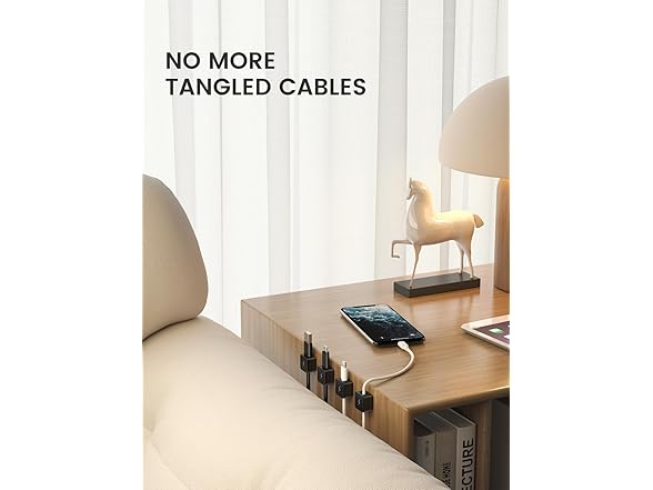 (VALUE PACKS) Canisflax Magnetic Cable Clips