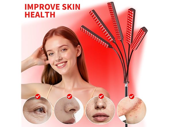 FlaoAito Red Light Therapy Lamp