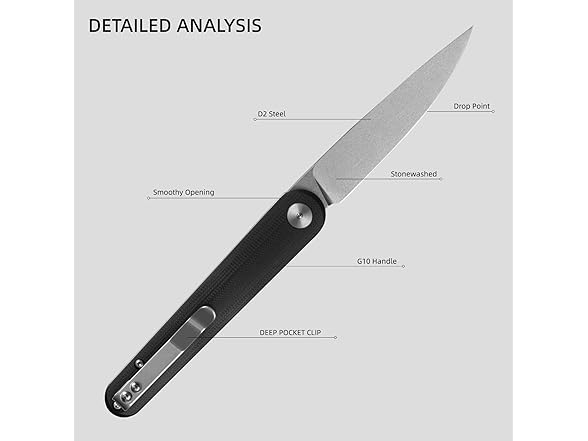 Warspear Terima Front Flipper Folding Knife