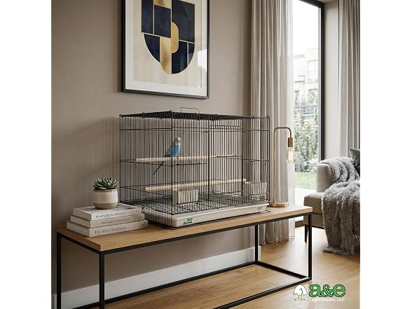 A&E Cage Co 503 Flight Cage 24"x16"x16" Small Bird