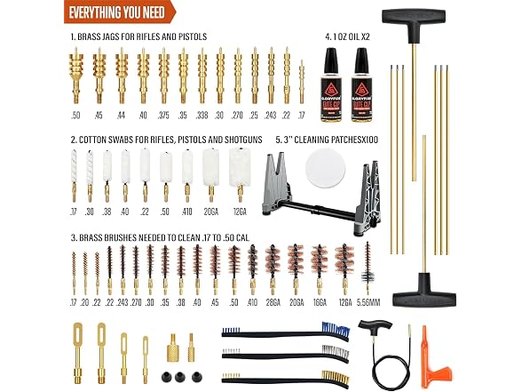 GLORYFIRE Elite Universal Gun Cleaning Kit - Gallery 3