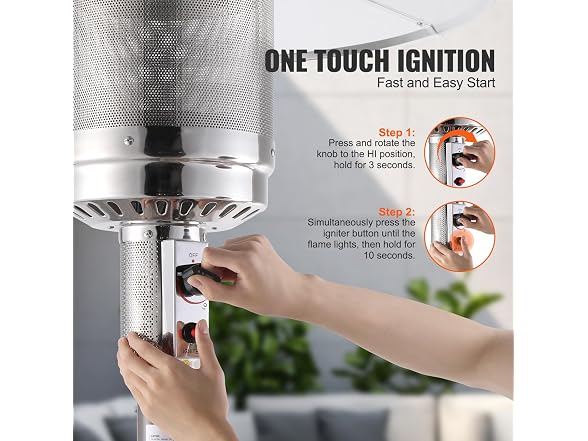 50000BTU Propane Patio Heater for