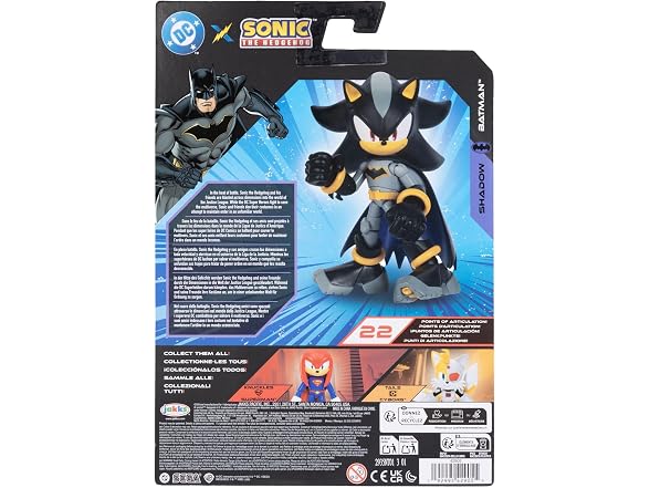 DC X Sonic Collectable Action Figures