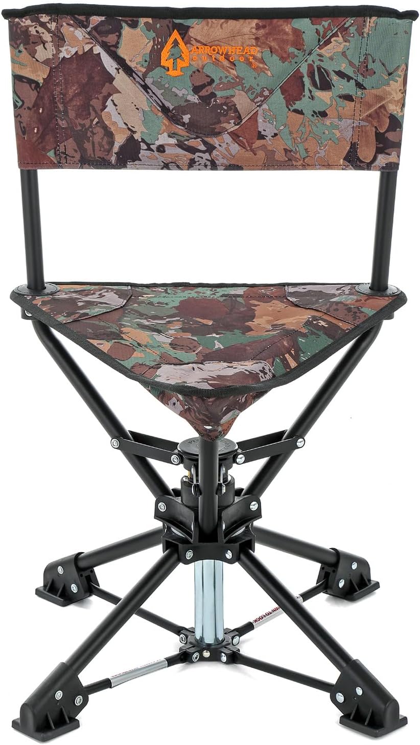 ARROWHEAD OUTDOOR Swiveling Blind Stool - Gallery 14