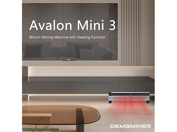 Canaan Avalon Mini 3 BTC Miner 37.5TH