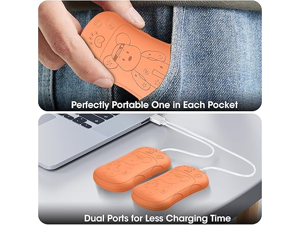 Hand Warmers Rechargeable, WXX Pocket Size