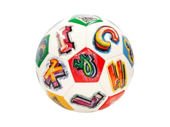 Crayola Official Soccer Ball Alphabet2 Size 5
