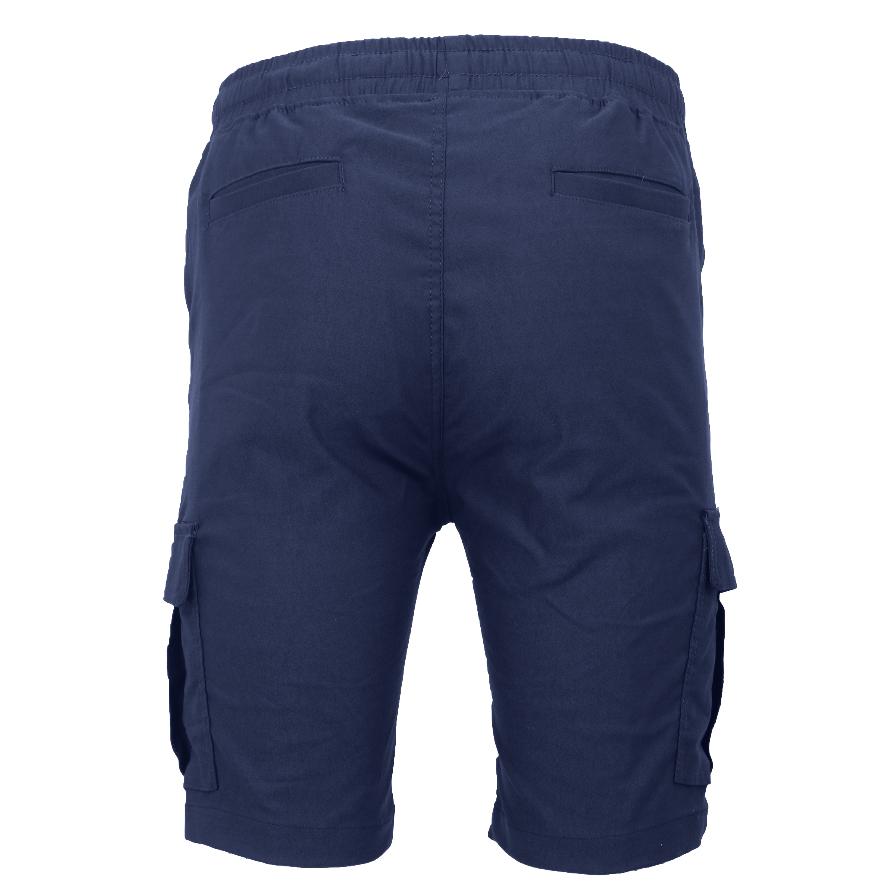 Mens Super Stretch Pull-On Cargo Shorts - Gallery 50