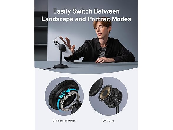 Anker MagGo MagSafe 15W Charging Stand