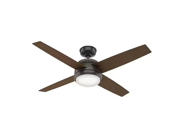 Hunter Fan 52" w/ Light Kit and 4-Blades