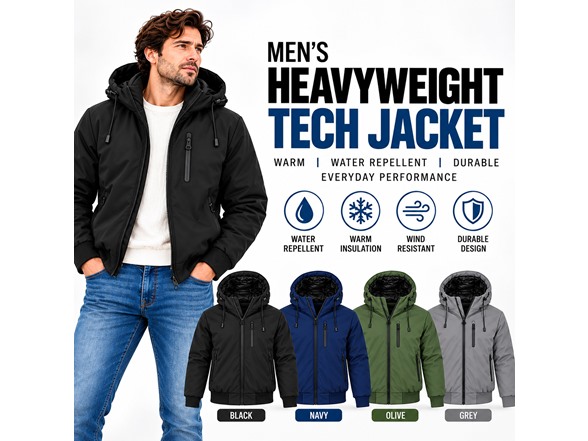 Mens Heavyweight Tech Jacket