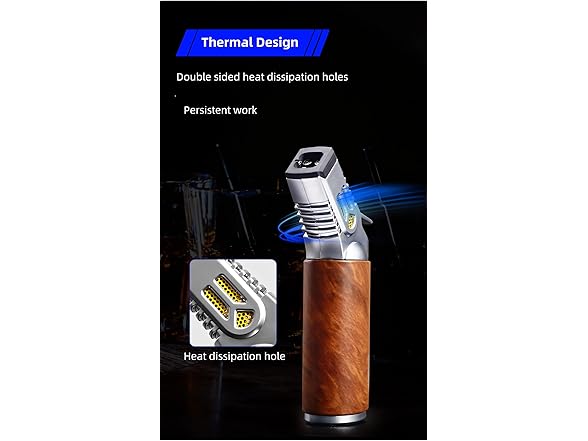 skyset Torch Metal Butane Gas Lighter