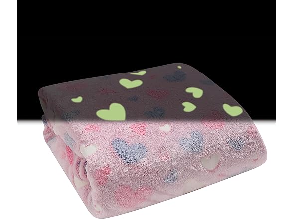 Elegant Comfort Glow in The Dark Throw Blanket