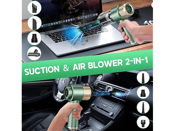 JONYJ W0603 Handheld Car Vacuum Cleaner 16000PA