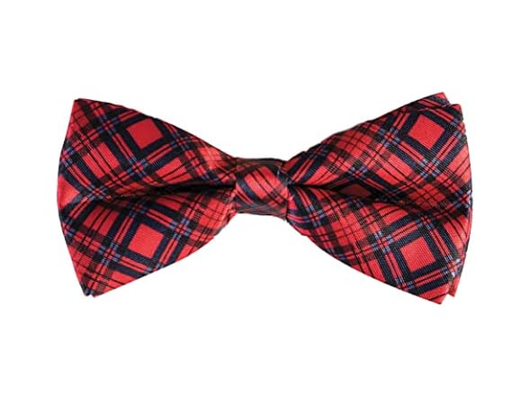 Forum Novelties Nerd Bowtie Bow Tie Plaid Geek