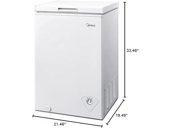 Midea MRC04M3AWW White 3.5 cu. ft.