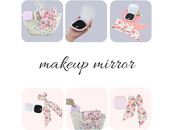 YABAHU Dual-Side Illuminating Beauty Mirror