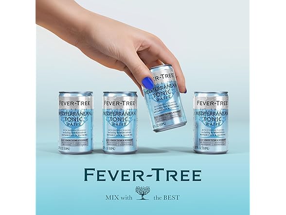 8PK Fever-Tree Mediterranean Tonic Water