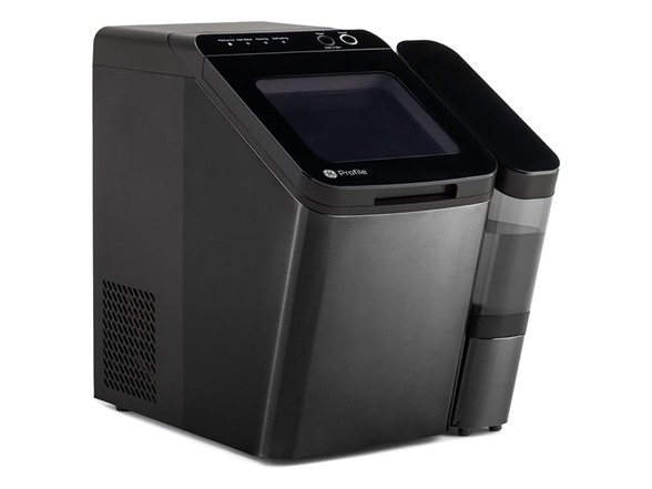 GE Profile Opal 1.0 Nugget Ice Make Black Stainless Steel