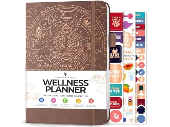 6 Month Wellness Planner & Food Journal