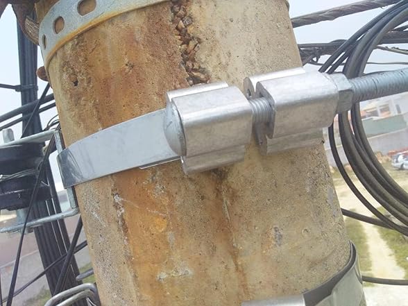 Fechometal Aluminum Bolt Clamp 3/4"