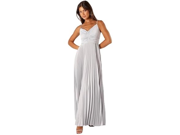 Petal & Pup Women (2) Naira Pleated Maxi Dress