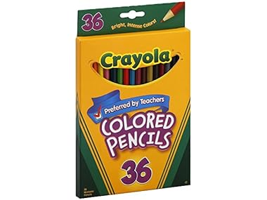 $3.99 Crayola 36 Ct. Long Colored Pencils dealfomo
