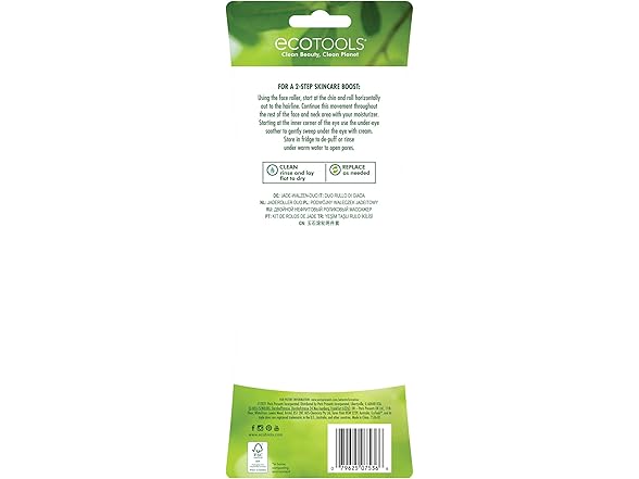 EcoTools Jade Facial Roller and Eye Roller Duo
