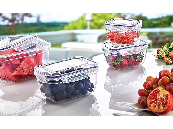Superio Food Storage Containers, Set of 3 