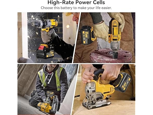 DEWALT 20V/60V MAX 9.0Ah Replace for DCB612 DCB609