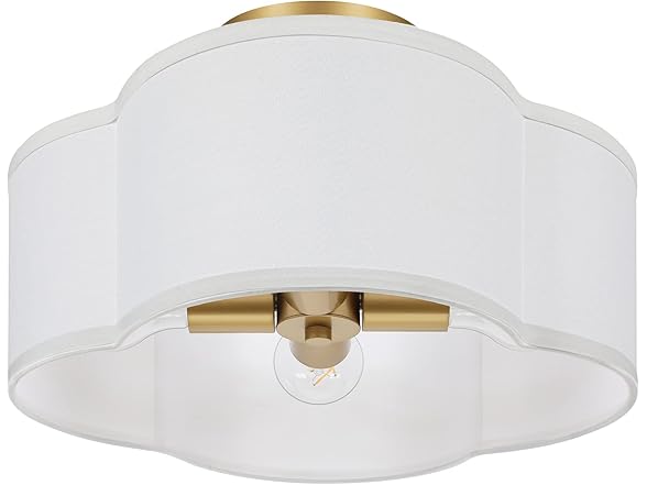 4-Light 14.4'' Semi Flush Mount Ceiling Light Fixture