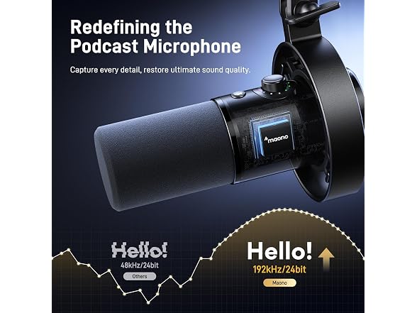 MAONO Dynamic XLR/USB Podcast Mic