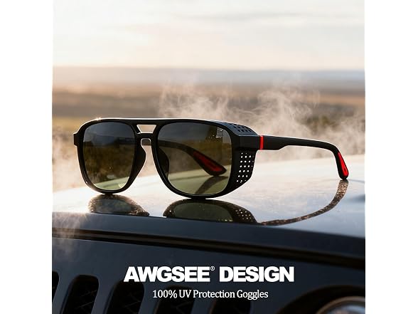 AWGSEE CON-30 Polarized Sunglasses