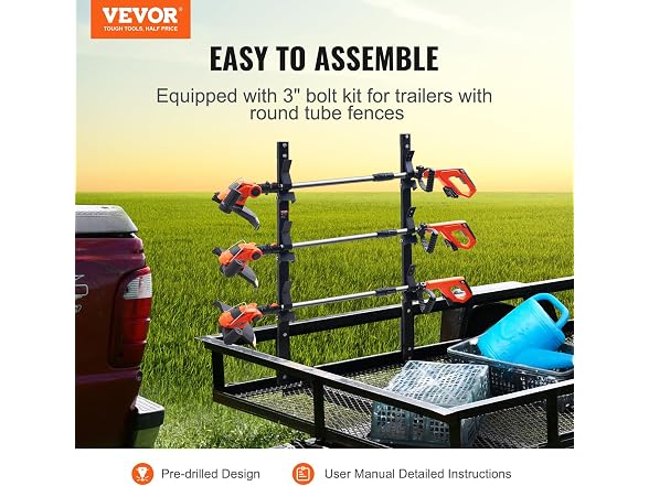 Trimmer Rack, 3 Place Weeder Trimmer Rack, Trim