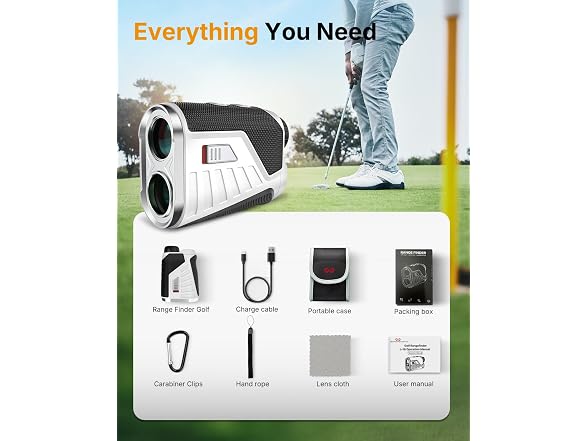 PinPlumb Golf Range Finder with Slope
