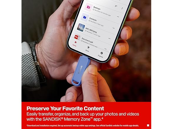 SanDisk 256GB Phone Drive with USB Type-C