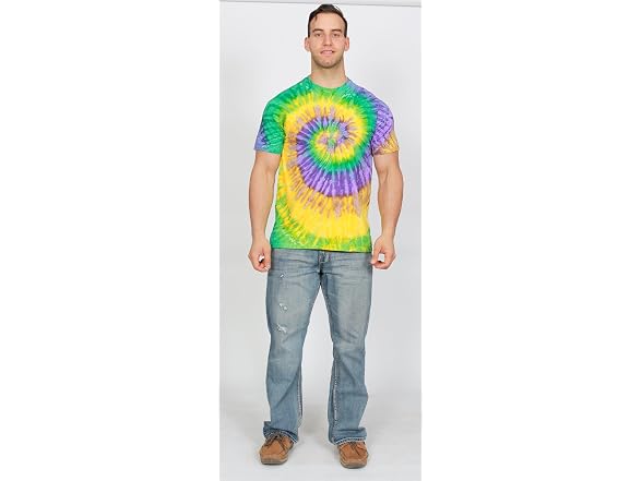 Colortone (XL) Short-sleeve T-shirt Mardi Gras