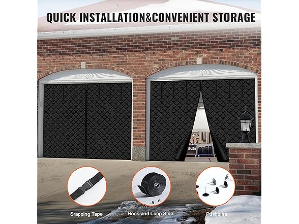 VEVOR Garage Door Screen for Winter