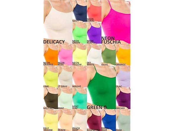 Kurve Women (Large-X-Large) Camisole Tank Top