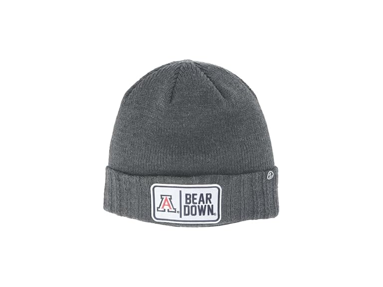 NCAA Ranger Patch Beanie Grey