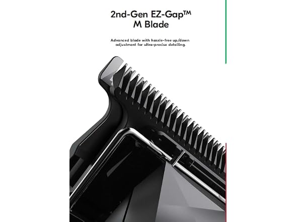 JRL Diamante Clipper & Trimmer Set DI2025B – Brushless Motor, Fade Blade, Smart Clip Technology, Reset IQ Charge, 8200 RPM, 4-Hour Run Time for Barbers & Stylists (Black) (Open Box)