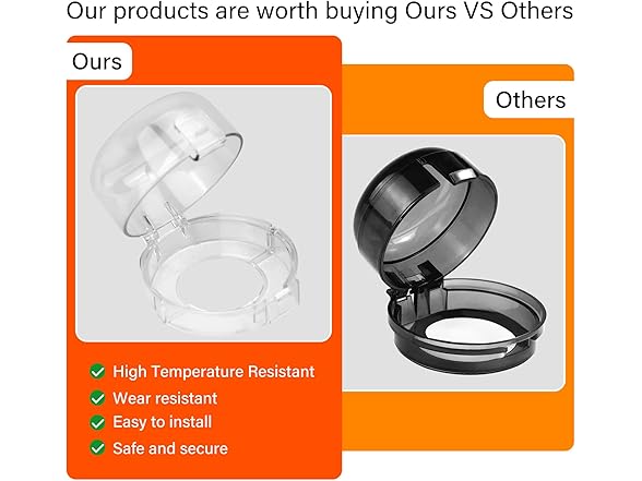 TWQA Stove Knob Safety Covers